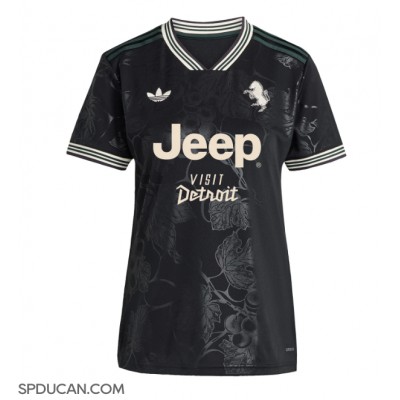 Zenski Nogometni Dres Juventus Manuel Locatelli #5 Rezervni 2025-26 Kratak Rukav Zenski Nogometni Dres Juventus Manuel Locatelli #5 Rezervni 2025-26 Kratak Rukav